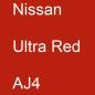 Preview: Nissan, Ultra Red, AJ4.